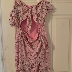 Kittenish wrap tie dress!